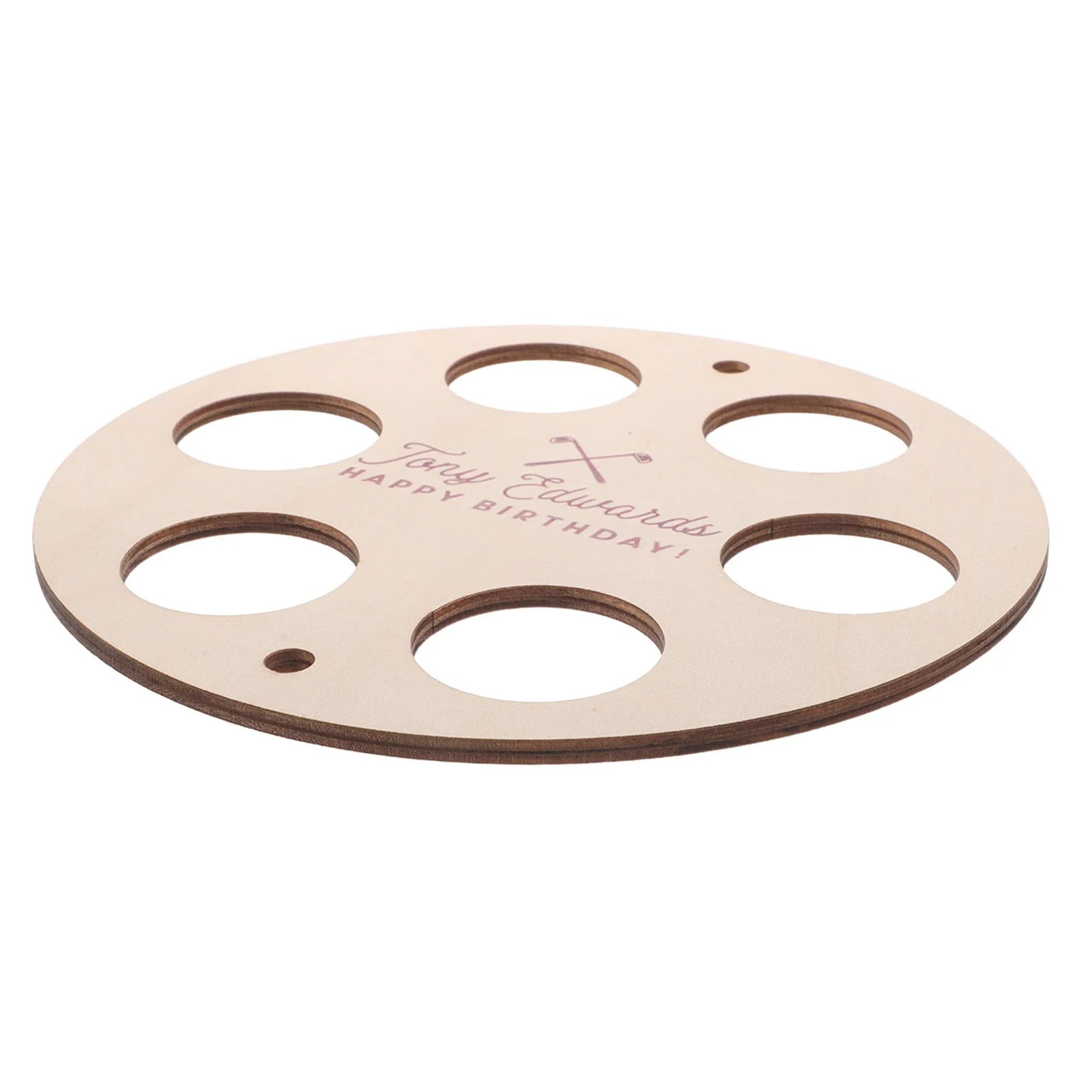 

Golf Ball Display Rack Wooden Organizer Wall Mount Tabletop Decor For Collectors Office Home Sports Showcase Accessory