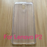 For Lenovo P2 P2a42 Case Cover Soft TPU Clear Protector Case On The For Lenovo Vibe P2 Case Silicone 5.5\