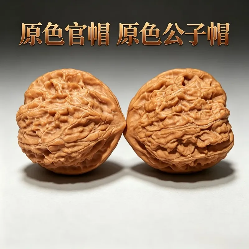 Natural unpolished unadorned walnut with deep rich patterns high bone density suitable for collecting and handli