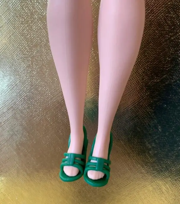 New styles toy shoes high heels flat foot shoes purple for your Tall and curvy BB dolls BBIAB1