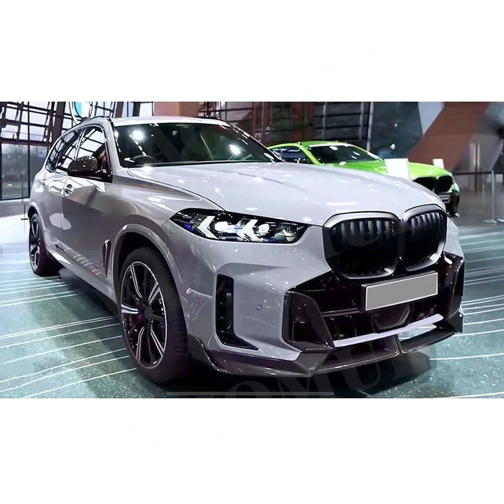 

Декоративные накладки на передний бампер VACOMUL для BMW X5 G05 G18 LCI M Sport 2023+ (воздухозаборники, канарды, элементы обвеса)