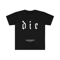 Buck-tick Tee-shirt Die Tour Short Sleeve Tee Softstyle