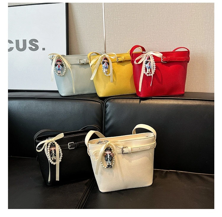 

‌2025 New Summer Women's Mini Bucket Bag, Luxury Crossbody Shoulder Purse, Versatile Must-Have Trendy