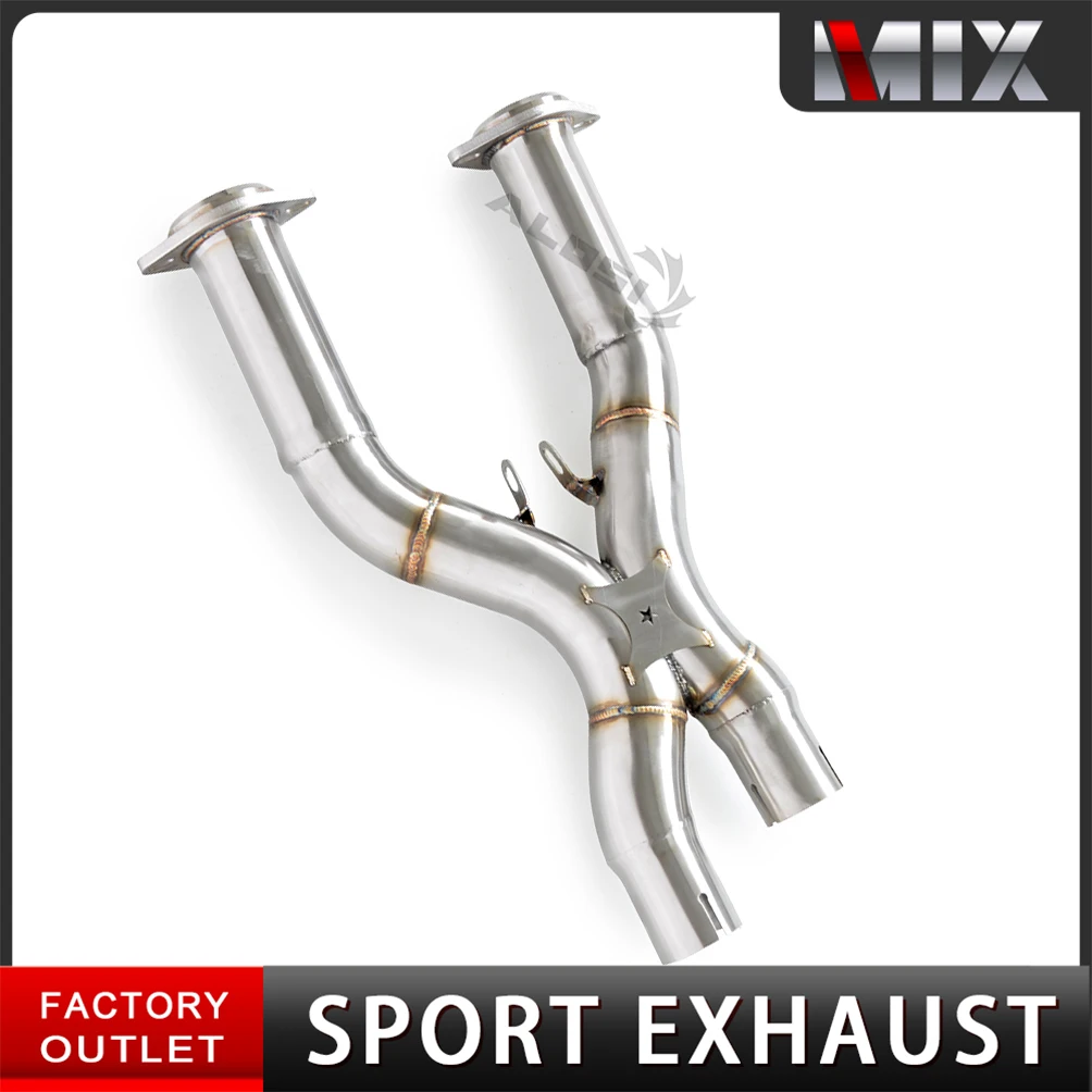 

ALOSI factory Cat-back exhaust for Ferrari 599 V12 6.0L stainless steel exhaust X-pipe exhaust automotive performance parts