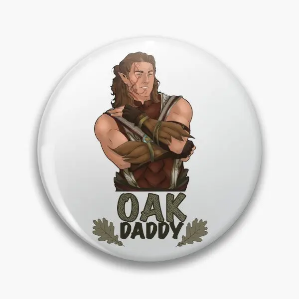 Halsin From Baldurs Gate Three Aka Oak  Soft Button Pin Cute Badge Funny Decor Gift Hat Creative Cartoon Clothes Lapel Pin Metal