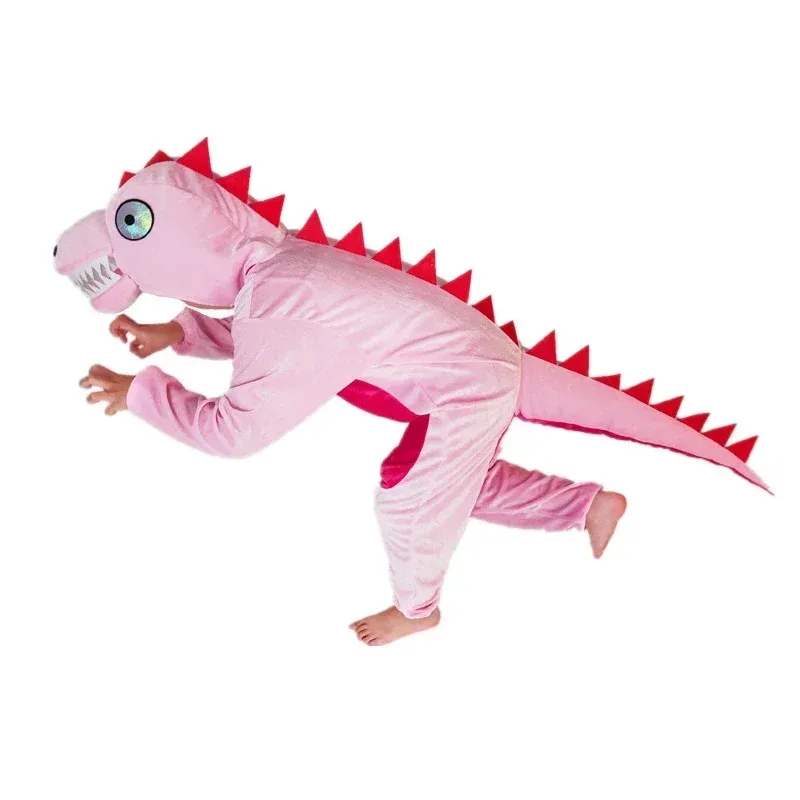 Sky02 dinossauro traje de halloween da criança menino menina traje de halloween rosa verde dinossauro traje crianças cosplay me88li #