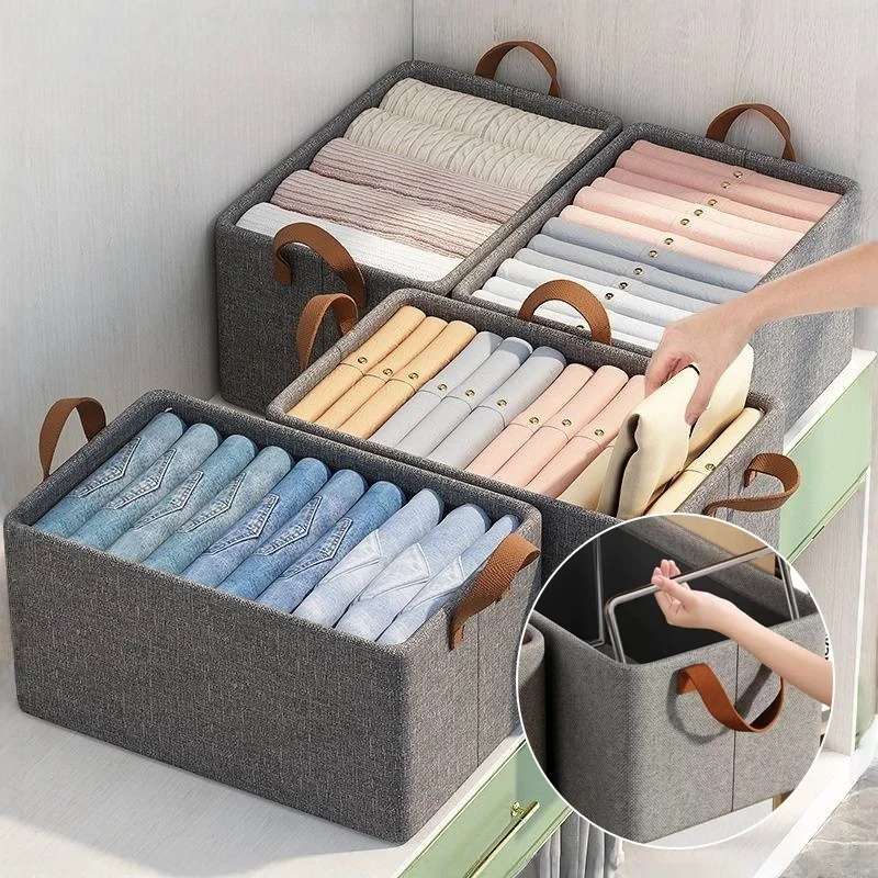 Multipurpose Organizer Box Organizer Clothes Reinforced Box for Storage Rigid Wardrobe