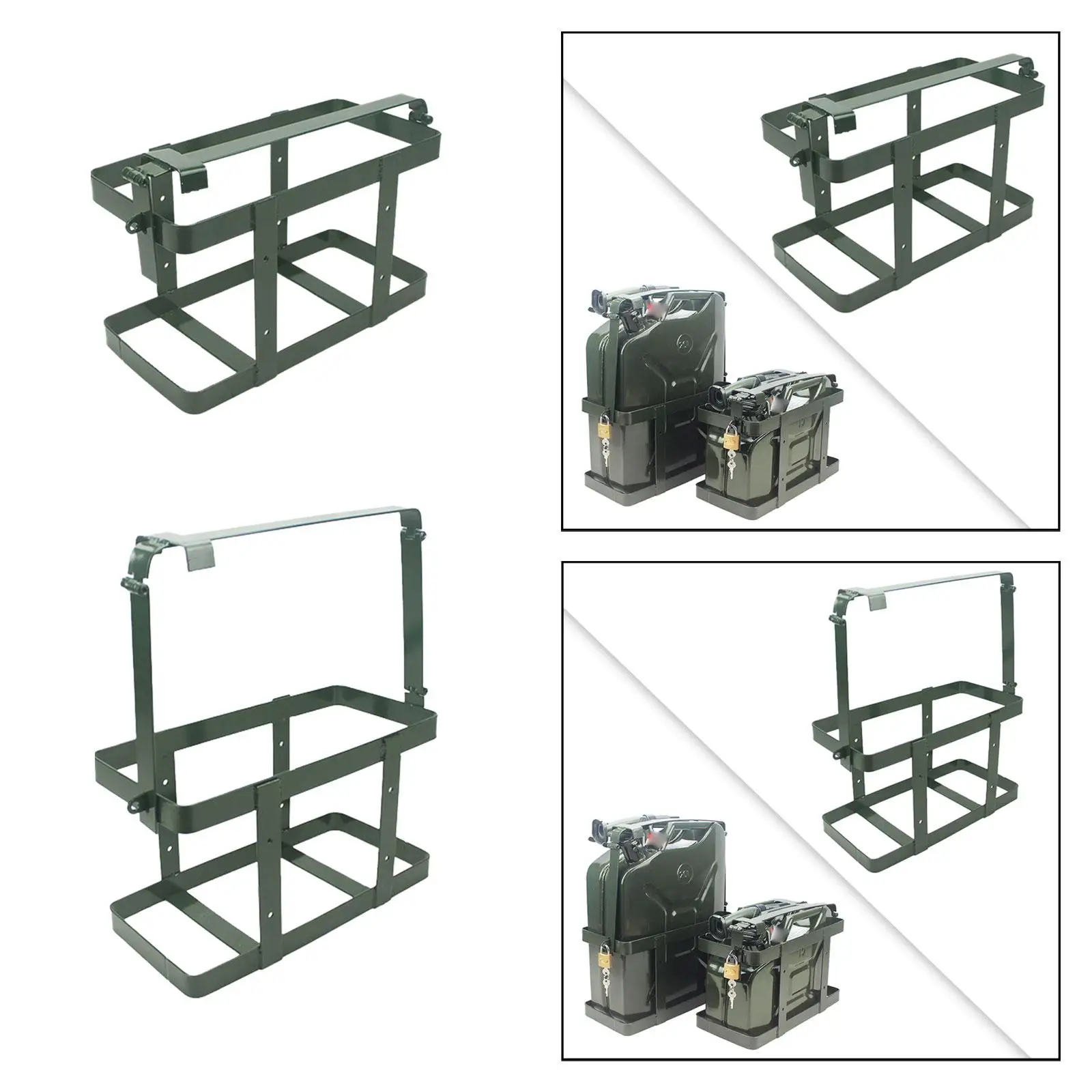 

Стойка для держателя газового баллона Джерри, запираемая с запирающейся застежкой, стойка для баллона из углеродного стекла