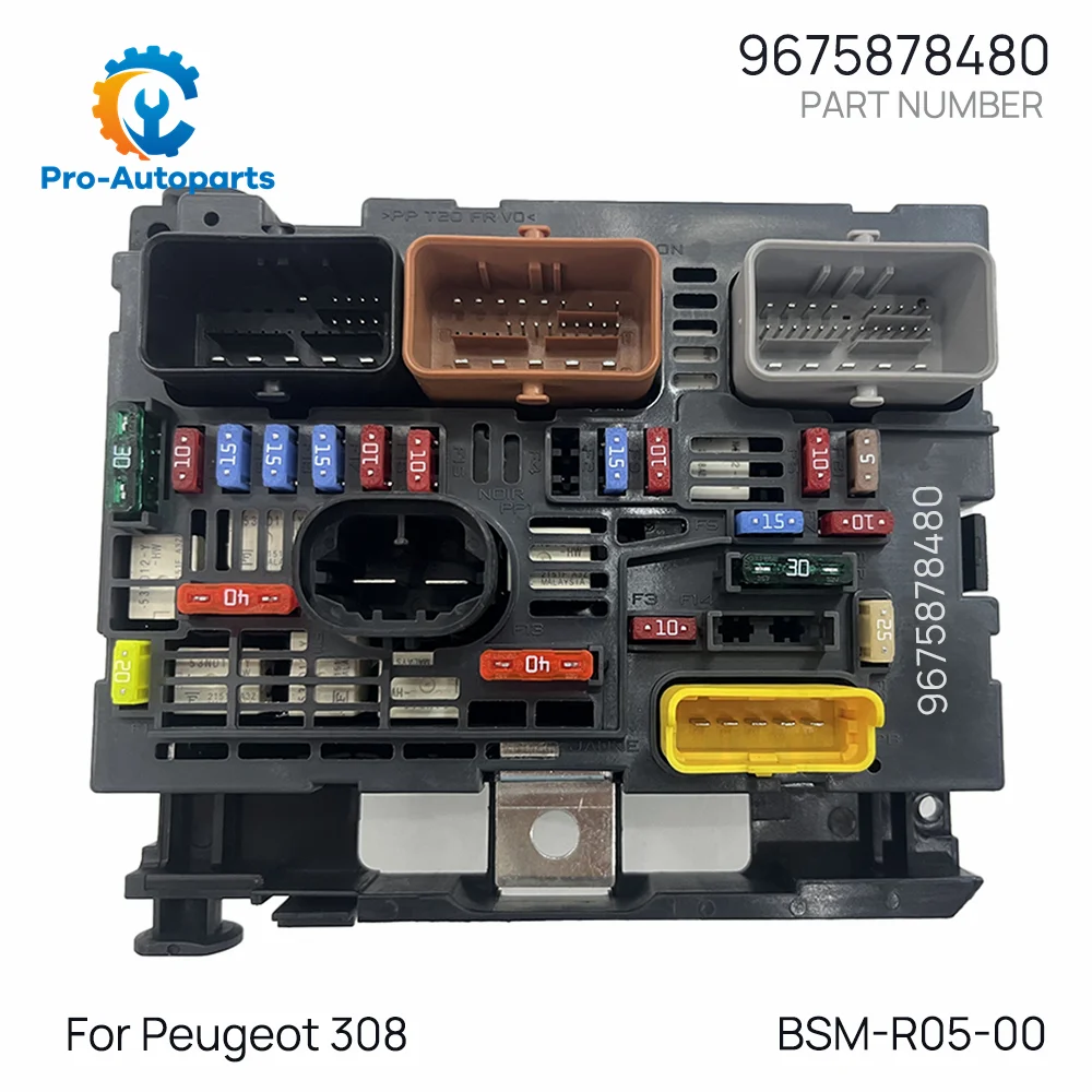 R05 9675878480 Under Bonnet Engine Fuse Box BSM For Peugeot 308 SW 1.6 HDi 2007-2014 BSM-R05-00