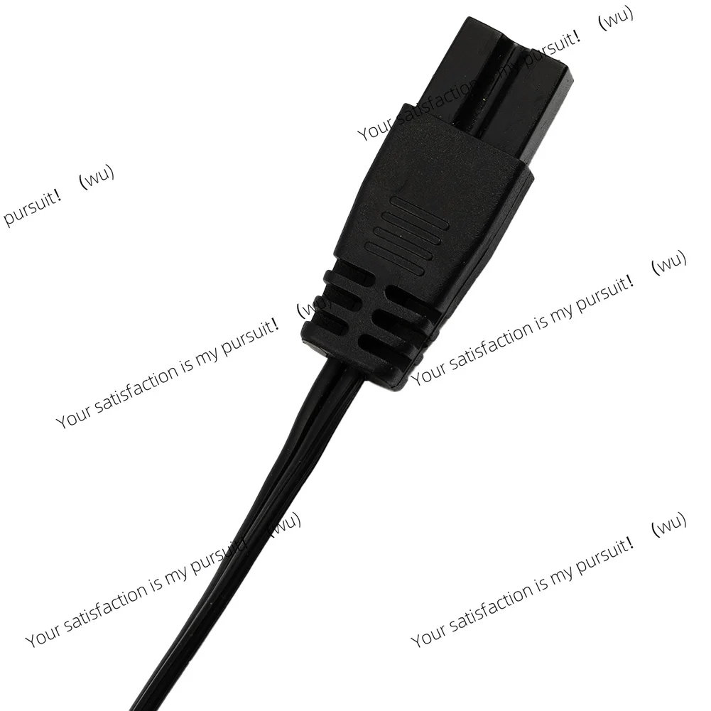 For Car Mini Fridge 2 Pin Adapter Wire Parts B Type Black DC 12V Car Cooler Mini Fridge Power Cord Extension Cord Outdoor