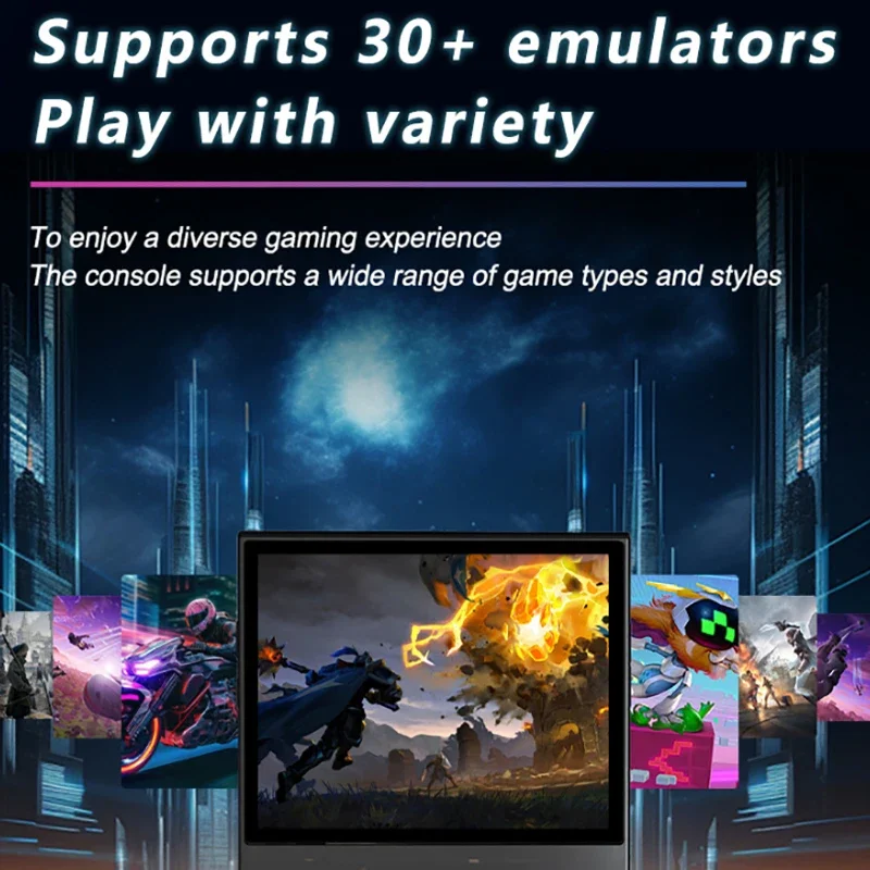 R36 Pro Console Up to 22000+ Games Handheld Game Players 3.5 Inch IPS Screen Open Source Console Pocket Video Player 64G/128GB