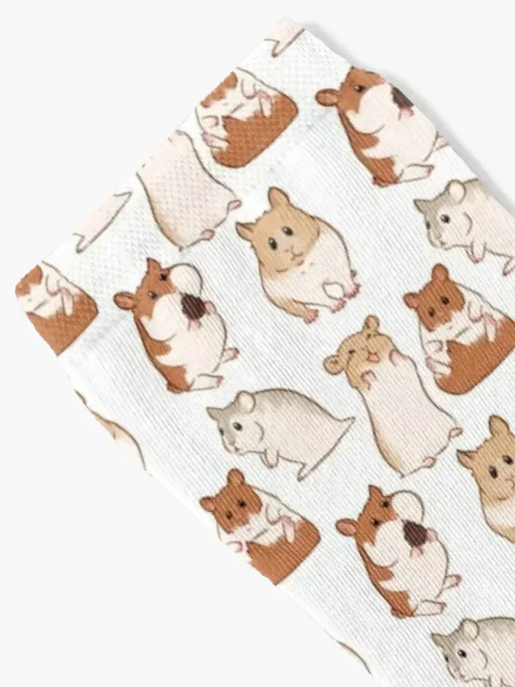 cute hamster pattern Socks christmass gift Lots Crossfit Men Socks Luxury Brand Women's