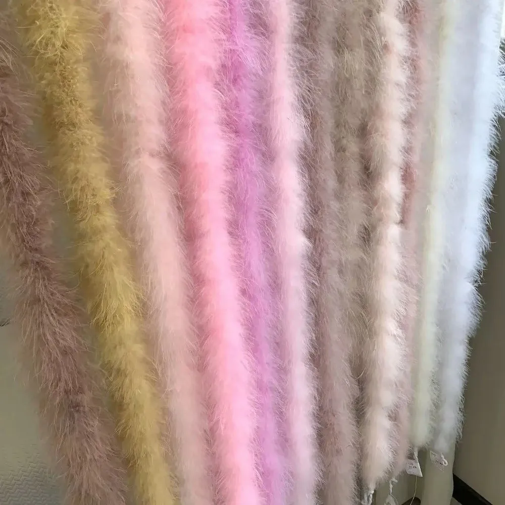2 Meter Marabou Feather Boa Fa - огляд і ціна Feather Trim Marabou