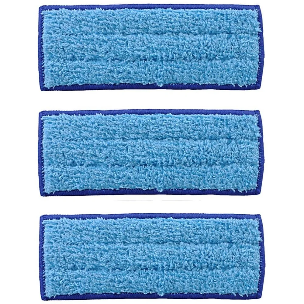 

3 шт., моющиеся подушечки для влажной уборки для iRobot Braava Jet 240 241 245, синие