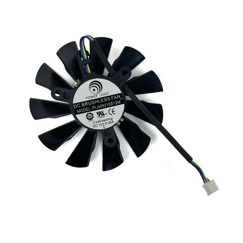 Koelventilator 4pin 85Mm Pla09215b 12H Vga Ventilator Voor Msi R6770 N550GTX-Ti/ N650/ R7 250/N450 Grafische Kaart Gpu Ventilator