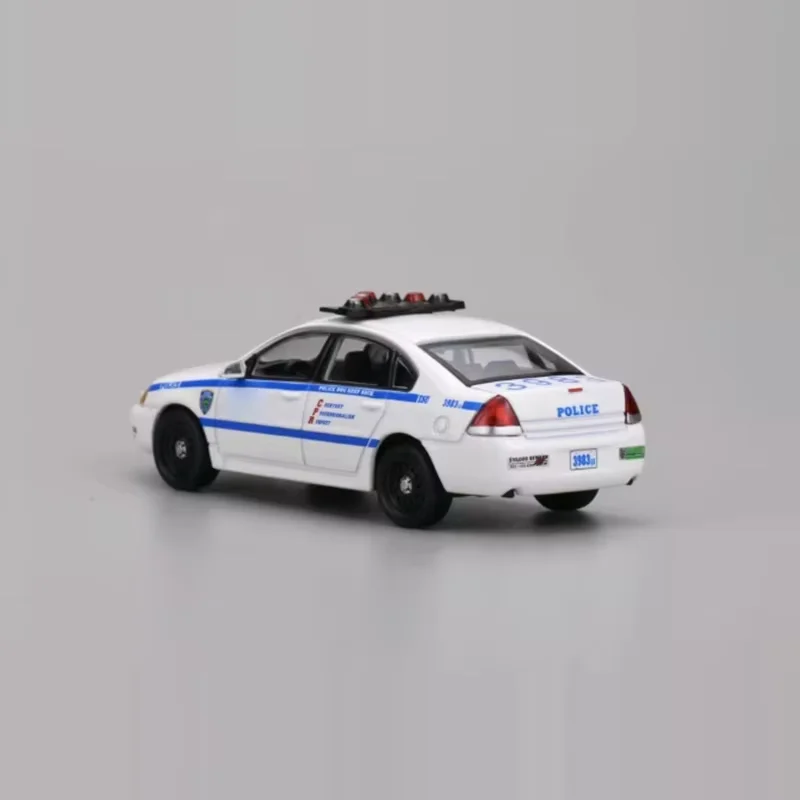 596 Model 1/64 Scale Impala Police Alloy Car Model Classics Adult