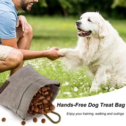 Outdoor Dog Food Bag, Pet Snack Bag, Go Out to Train The Dog Essential Items Fashion Design Easy To Use