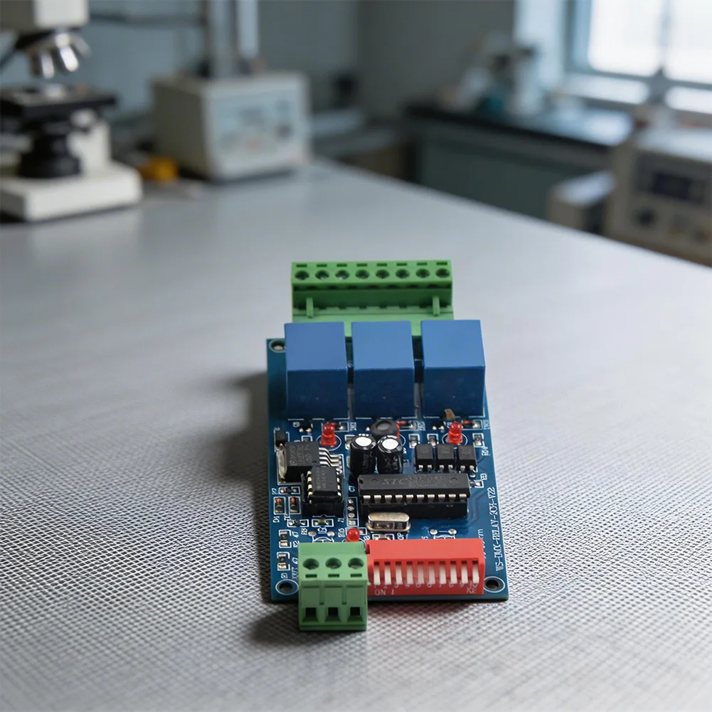 3 Channel 5A For DMX512 Relay Switch Kit for Lighting Applications Requiring Multi-Device Coordination and Protocol Support
