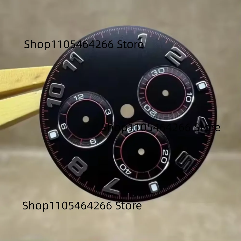 

Substitute 116509 Dtona black red Watch dial with 4130 movement