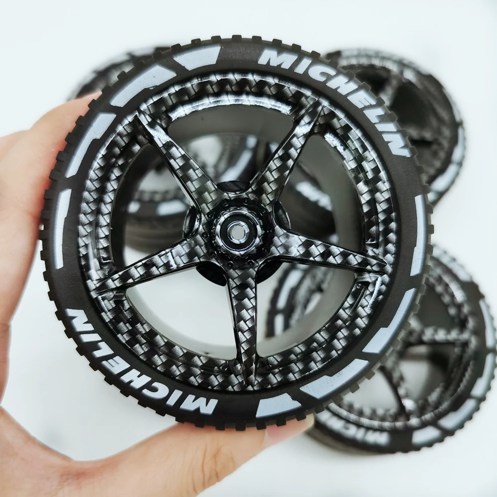 Carbon Fiber Wheel Hub Tire 23799 68577 Accessories Compatible With LEGO CADA MouldKing MOC 42083 42115 Building Blocks Bricks