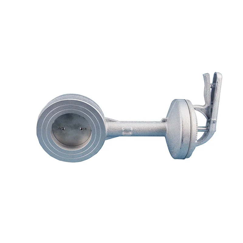 

Electric Cast Iron Butterfly Valve JHK80 Long Handle Gs 3in Port Industrial Combustion Systems