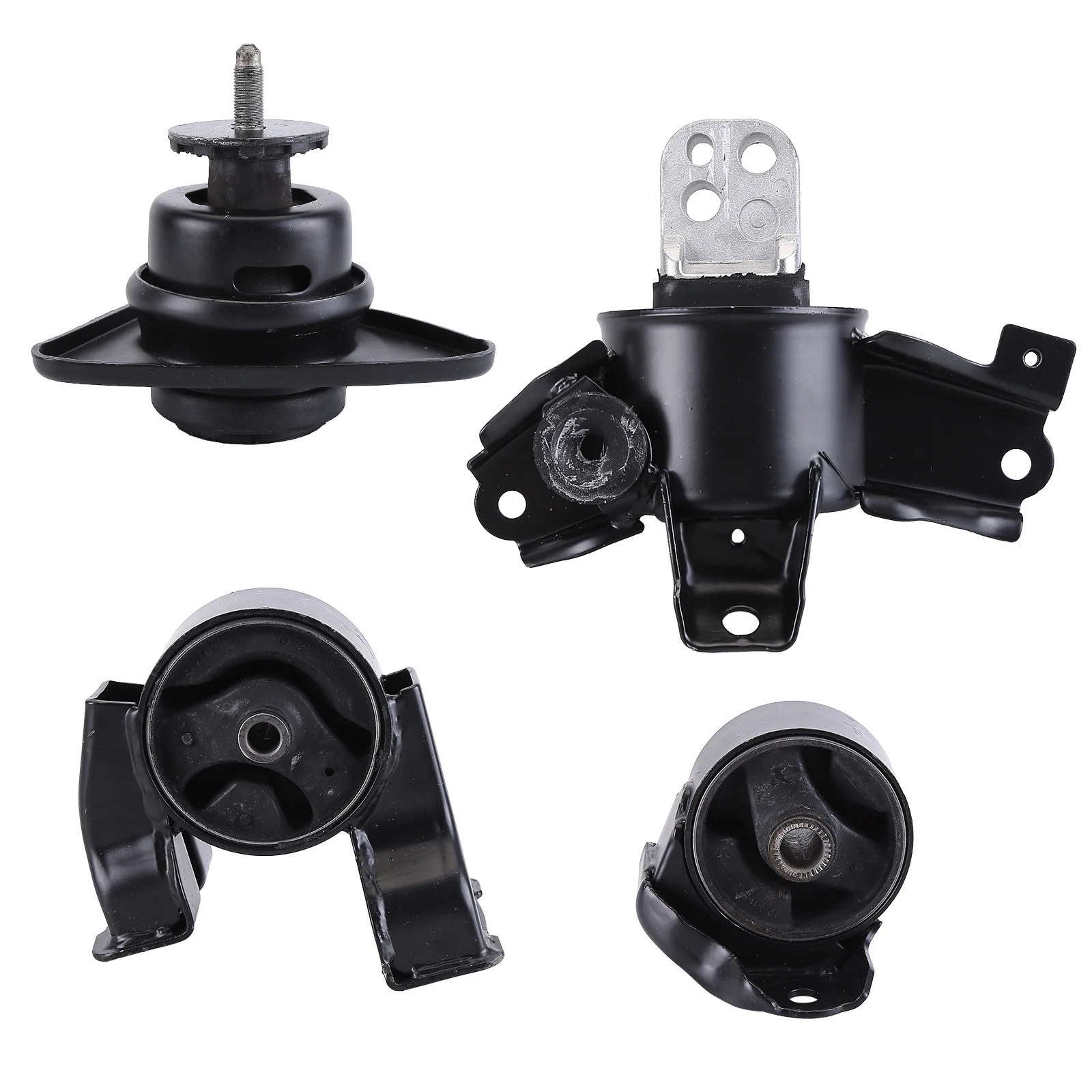 Engine Motor & Automatic Transmission Mount 4PCS 7161 7148 7167 7155 Compatible for 07-10 Hyundai Elantra 2.0L