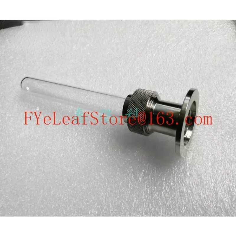 Kf16 Turn Test Tube Connector/Kf25 Vacuum Test Tube Adapter/KF Turn Quartz Tube Connector with 200 M Filter