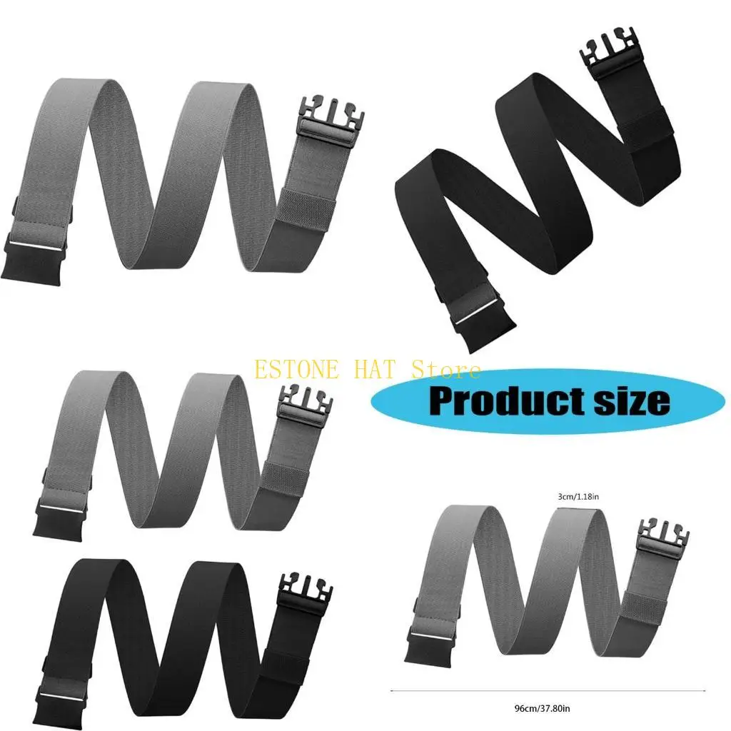 49MF Pluggable Buckles Belt Outdoor ArmiesMen Waistband Durability Elastic Waist Belt