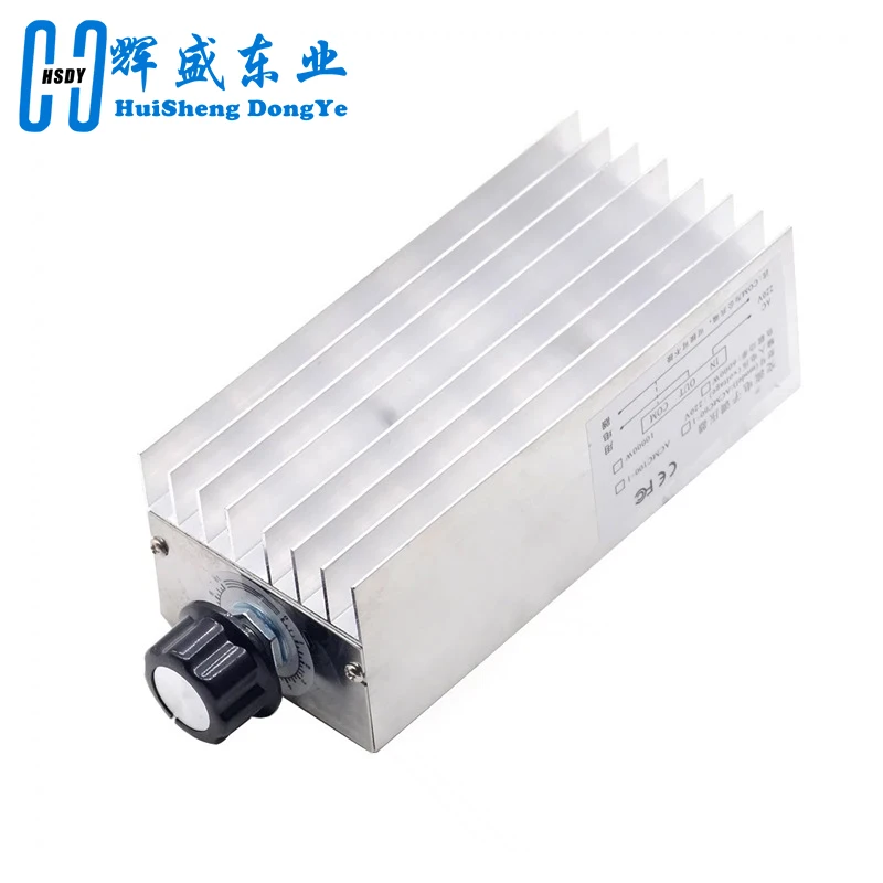 10000W 25A Speed Controller High Power SCR Voltage Regulator Dimmer Switch Speed Temperature Control Thermostat AC 110V 220V