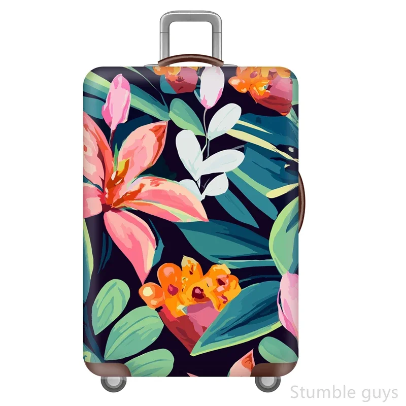 

Эластичный пылезащитный чехол для багажа, защитный, устойчивый к царапинам, прочный, для авиаперелетов, подходит для чемоданов 18-32 дюймов