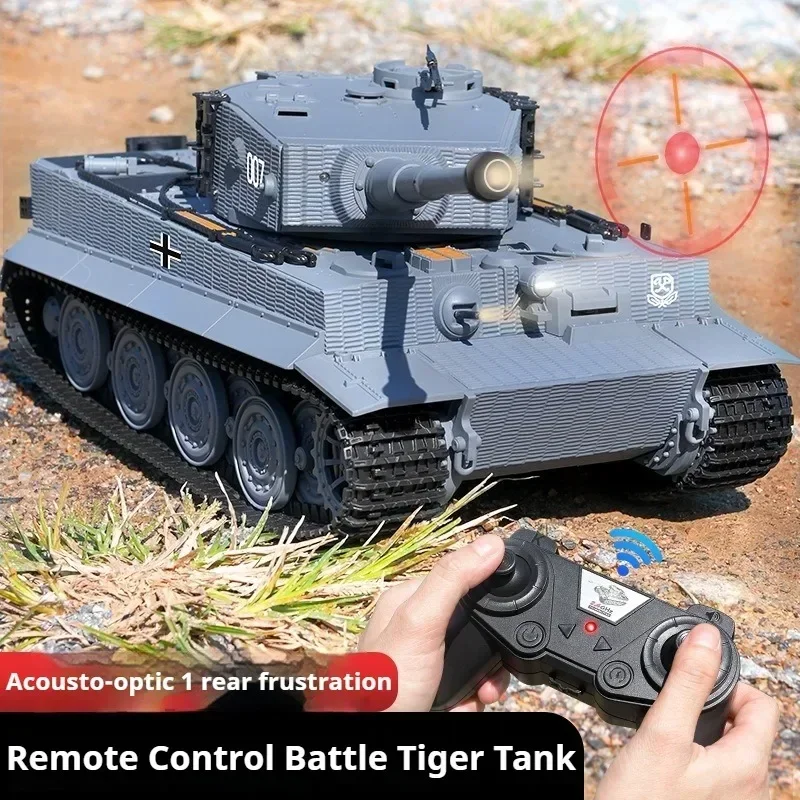 cool stuff battle tank toy:1/24 robot chassis rc tank track,remote control car,tiger tank model sticker,radio control kids toys