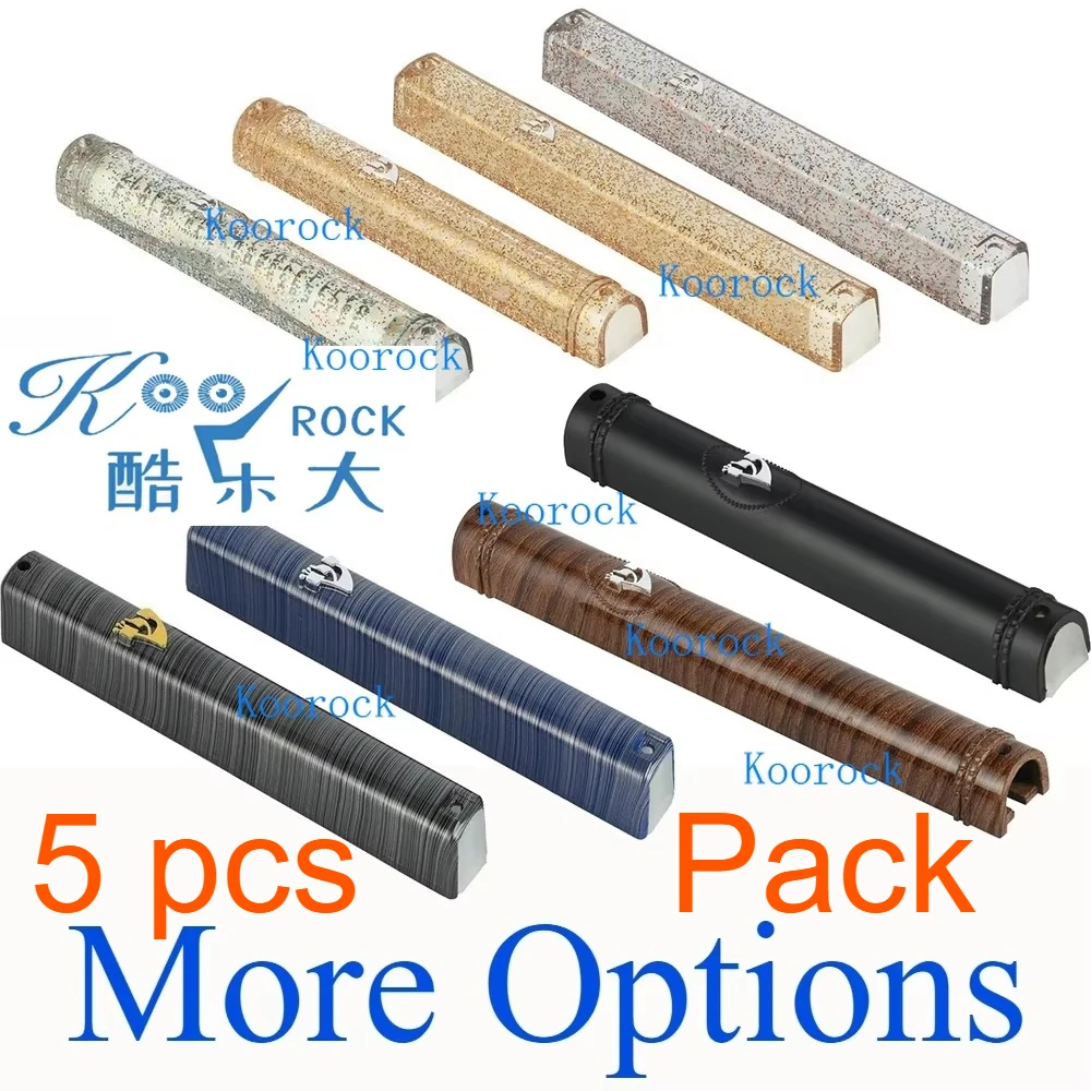 5 pcs Pack Plastic Mezuzah, Various Color Mezuzot, Kosher Holy Scroll of Gate Posts, Meridian Case, Jewish Door Decor Gift