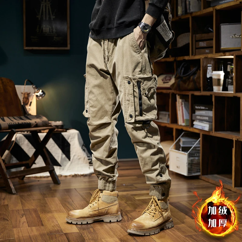 Simple Plucked Straight Leg Pants Fashionable Personalized Work Trousers High Arcade Style Casual No Ironing Process Required