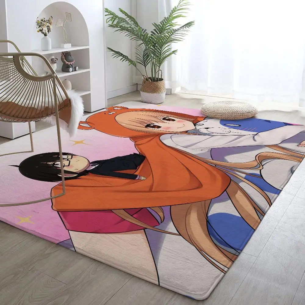 H-Himouto! Umaru-chan Floor Mat Living Room Rug For Bedroom Welcome Mat Outdoor Rug