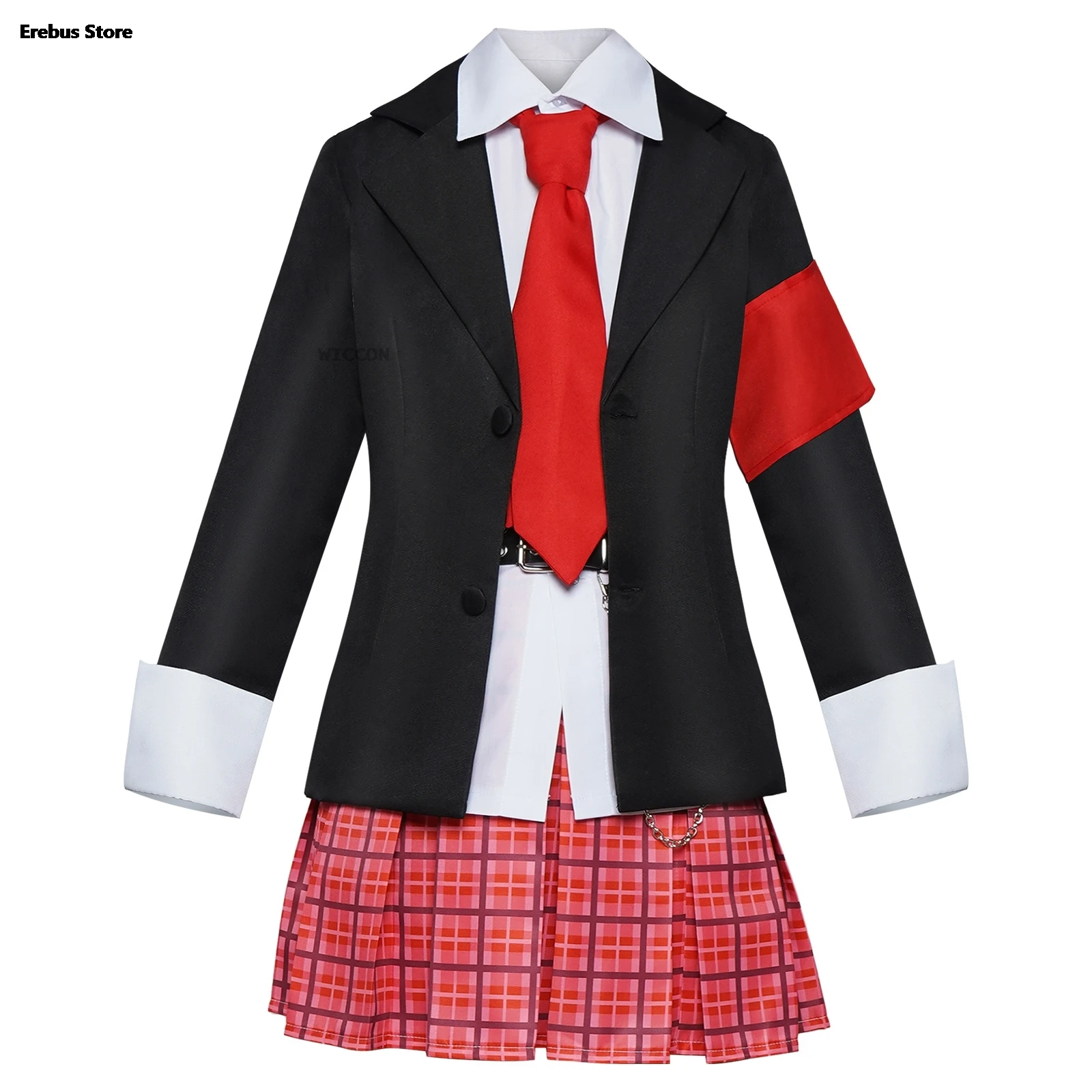 Hinamori Amu School Uniform Cosplay Costume Full Set Wig Bad Egg Super Cool Student Guardian Woman Halloween Christmas Suit