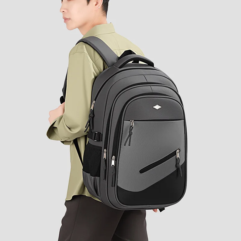 Large Capacity Business Student Computer Backpack Stylish Lightweight Short Business Trip Premium Sense Backpack
