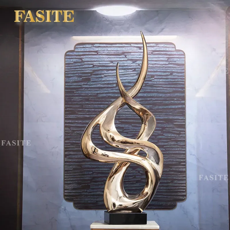 For Model Room Living Room Hotel Porch Aisle Resin Lucky Ornament Sculpture Craft Artwork Soft Decoration Home Decor