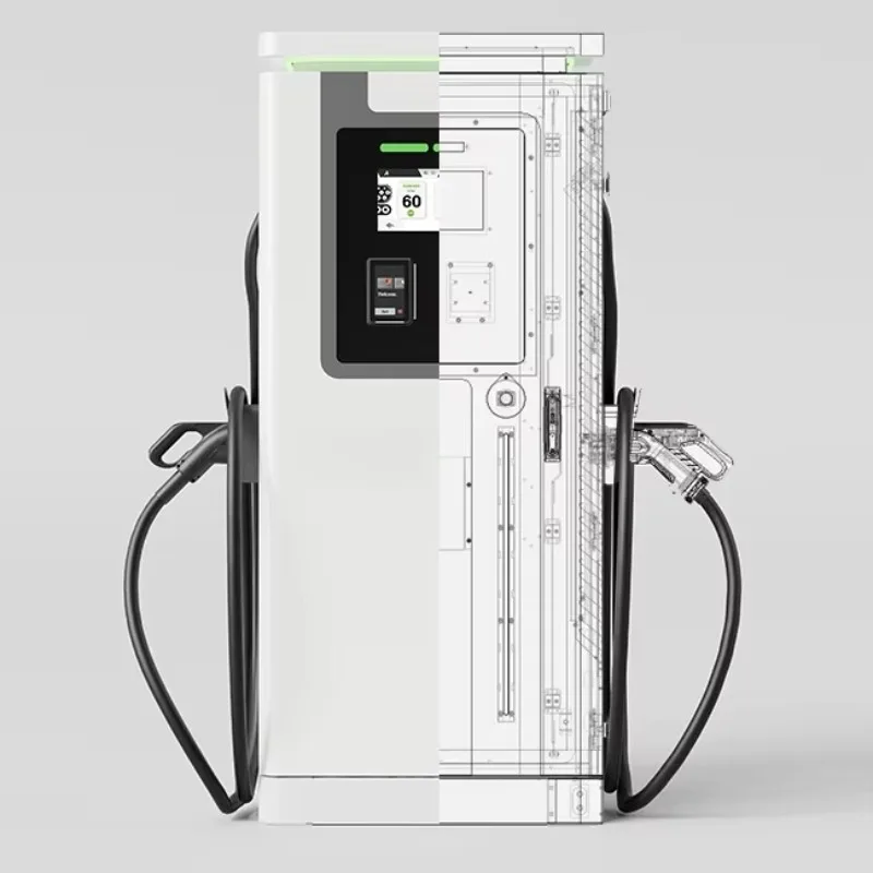 

AC DC Car Charging Station 60KW 150KW 200KW Public Fixed Electrical Vehicle DC Fast EV Charging Wallbox Charging Post