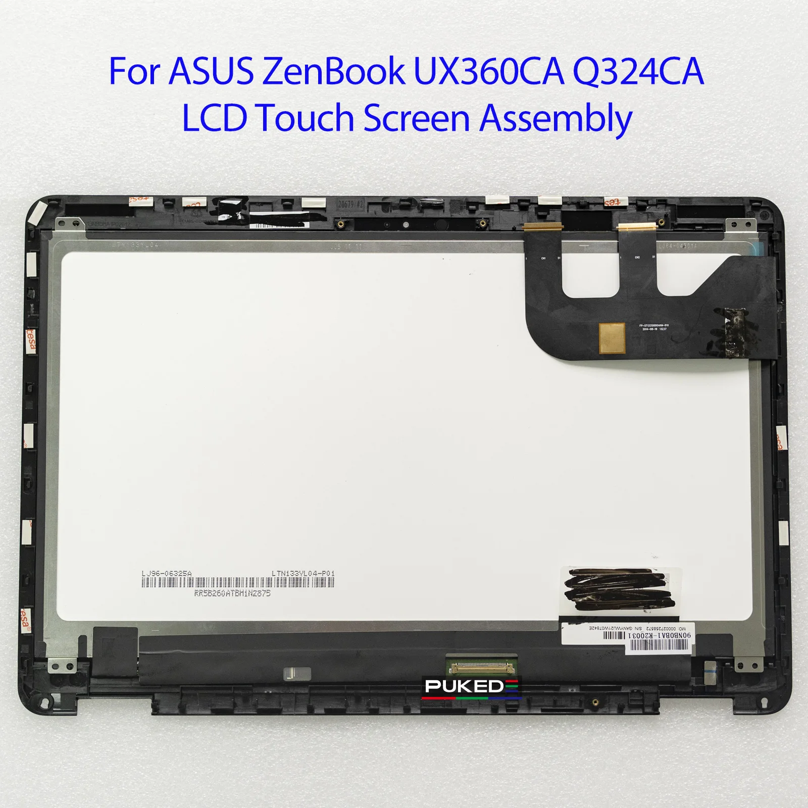 

13.3 inch LCD Touch Screen Assembly for ASUS ZenBook Flip UX360CA Q324CA D LTN133YL04 3200x1800