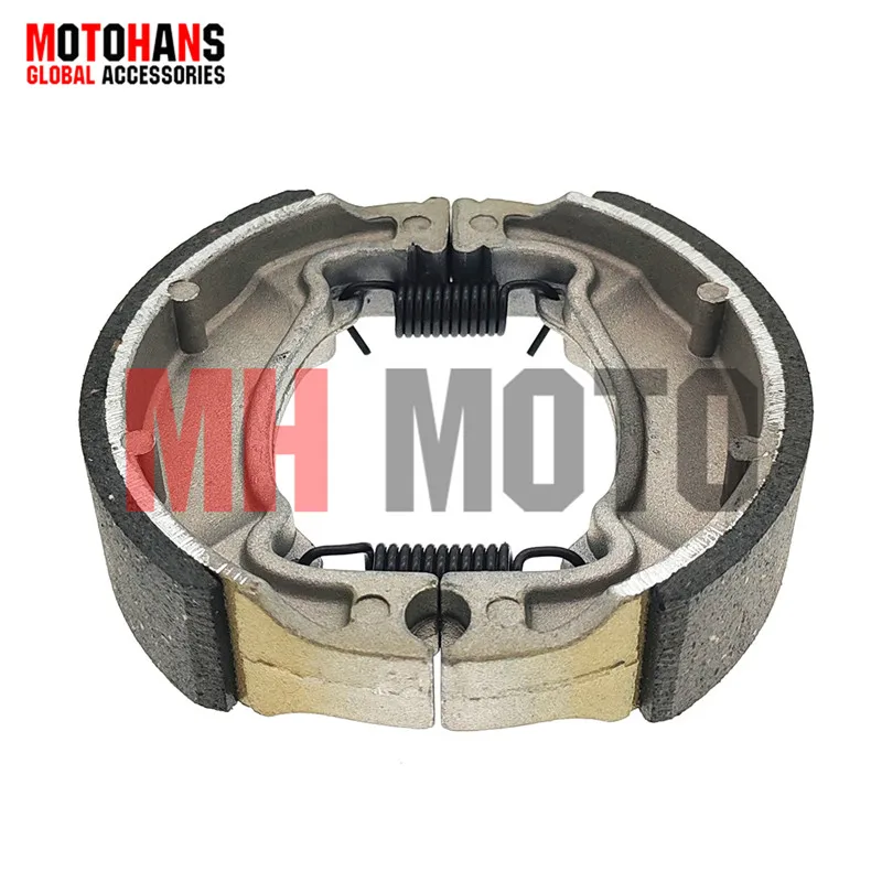 

MOTORCYCLE PARTS BLACK SHEEL ASBESTORS FREE REAR BRAKE SHOE 110*25 FOR YAMAHA DX100 RX100 RX115 RX 100 115 ZY100