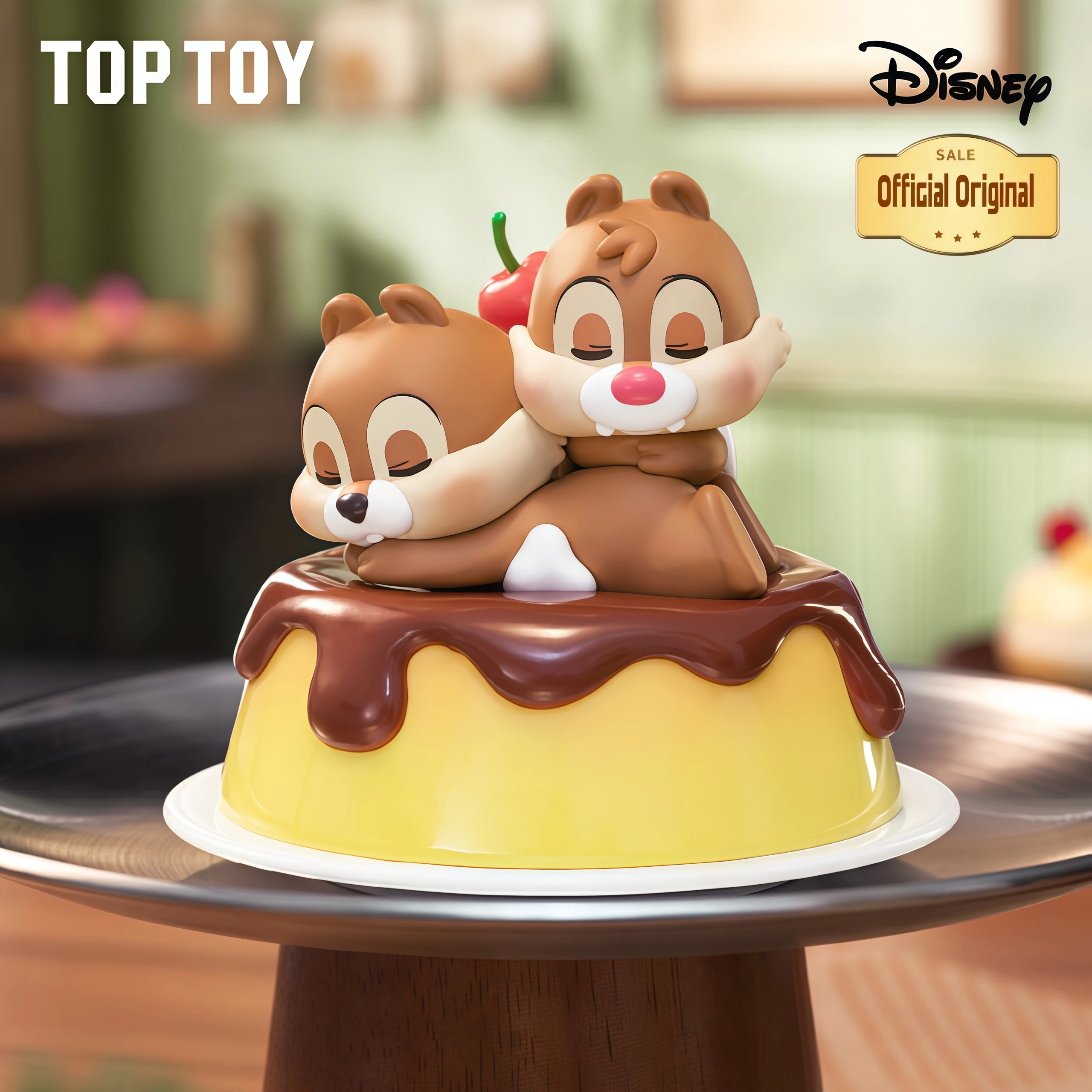 

TOPTOY Disney Chichititi Dessert Adventure Series слепая коробка ПВХ модная фигурка подарок-сюрприз милая белка игрушки настольный дисплей