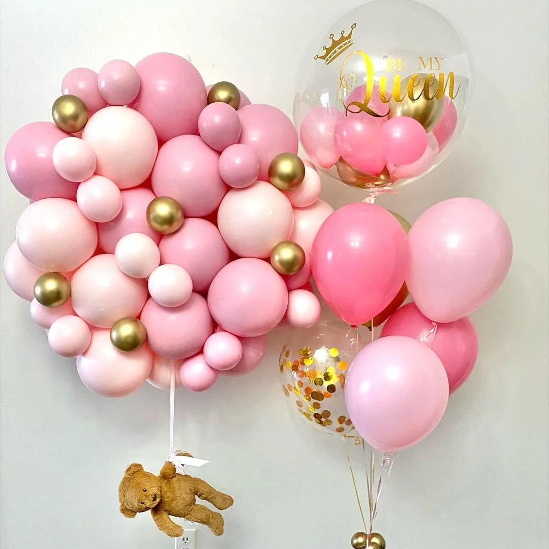 

30Pcs/Lot Balloons Used For Decorating Weddings Birthdays Banquets Parties Sparkling Latex Balloon Set DIY Various Colors Decor