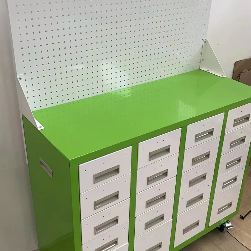 Screw steel five accessories, storage cabinet belongs to material classification toolbox, heavy iron drawer tool cabinet