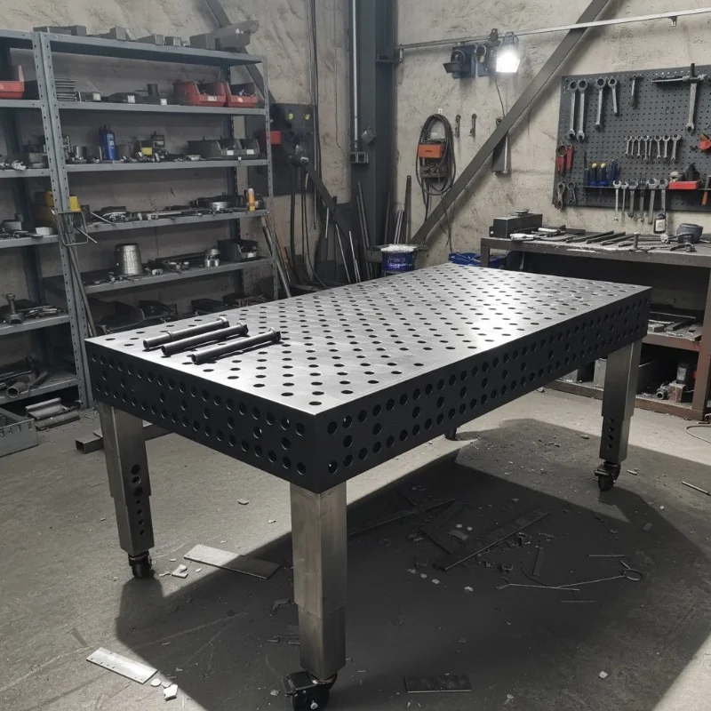 Nuevos accesorios de fijación para mesa de soldadura de plataforma flexible de hierro fundido HT300 con nitruración por plasma