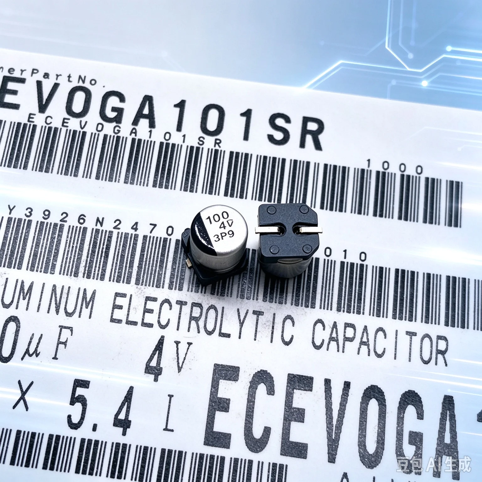 smd-mv-100uf-4v-4v100uf-electrolytic-capacitor-walkman-audio-for-panasonic-200pcs