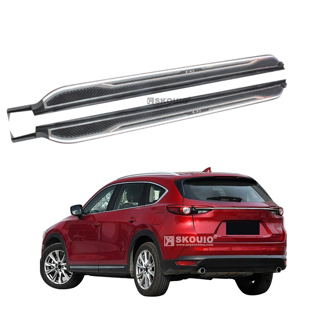 

Factory Hot Selling AC4 OEM Side Step For CX-8 Car Exterior Accessories Aluminum Alloy Running Boards Run Borads
