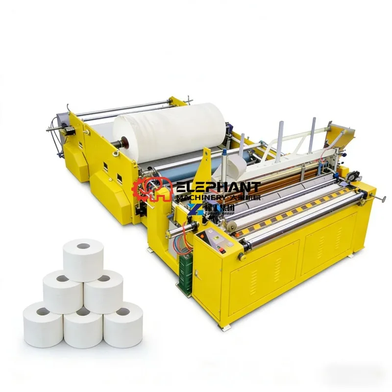 New Mini Toilet Paper Making Machine Compact Structure Low Noise for Rural Small Scale Production