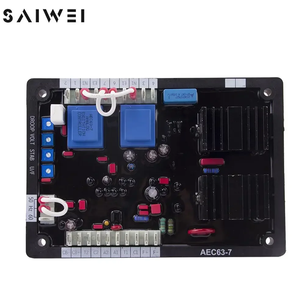 

AEC63-7 AVR diesel generator automatic voltage regulator Basler genset control module stabilizer replace original