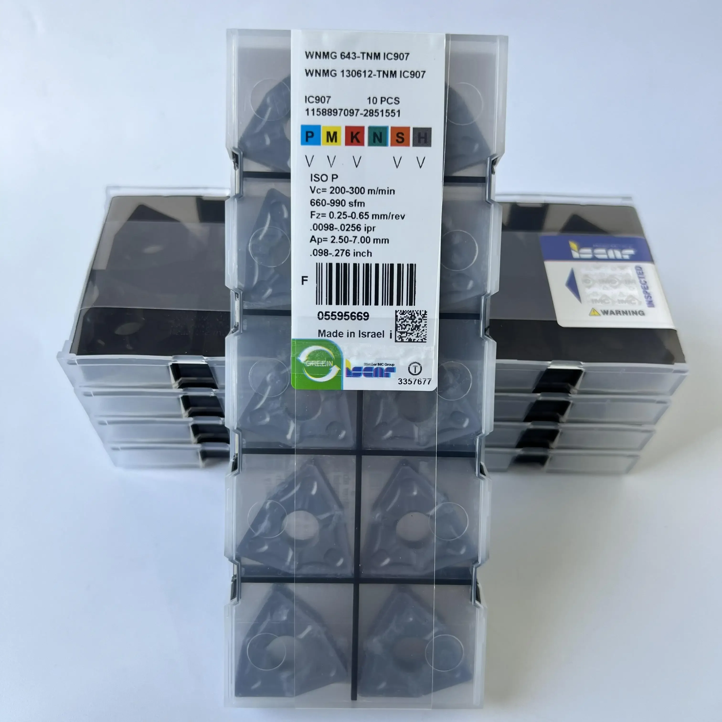 WNMG130612-TNM IC907  /Original genuine CNC alloy blade 10 PCS