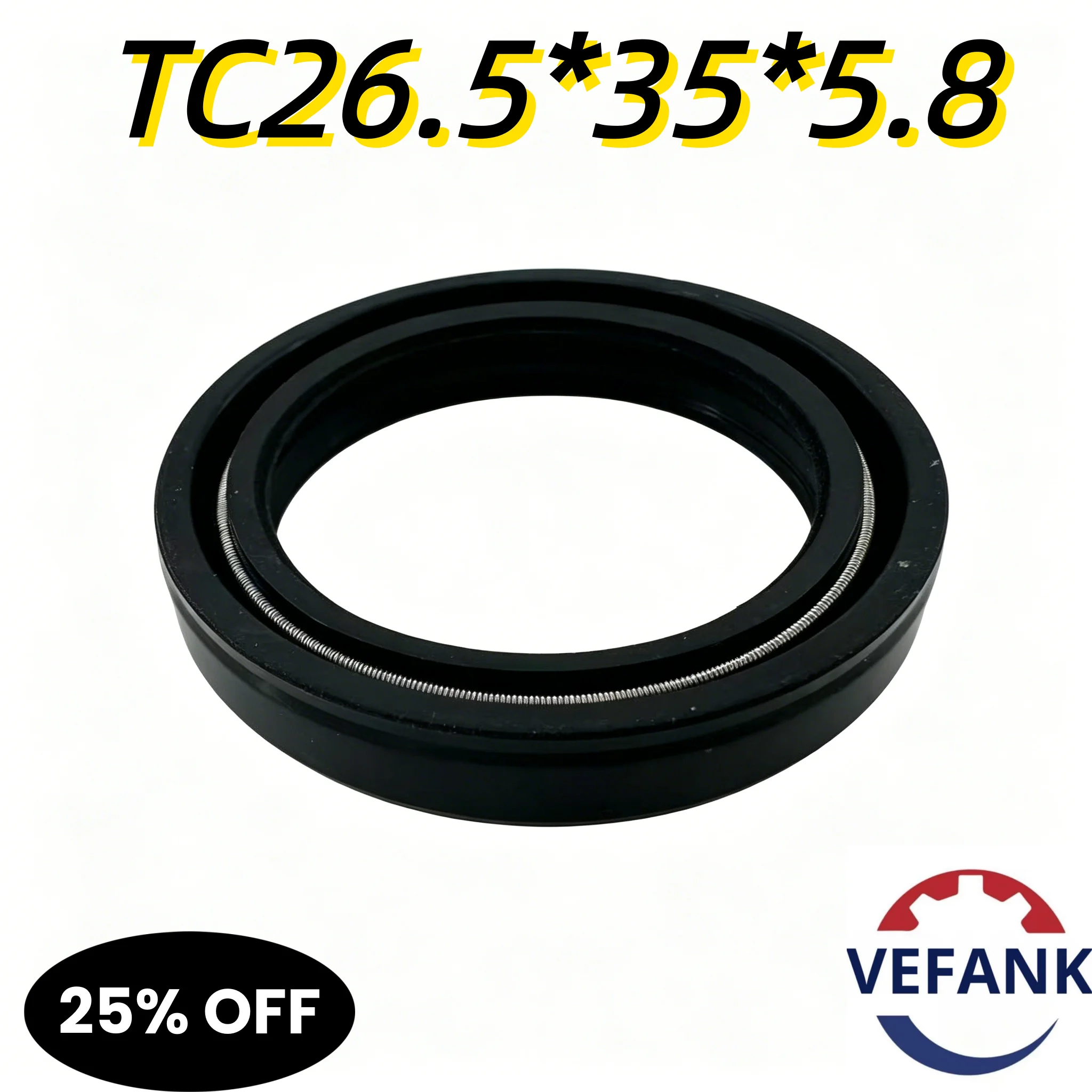 TC 26.5*35*5.8 NBR Skeleton Oil Seal  Rotary Mechanical Seal  Suitable for automotive power steering systems